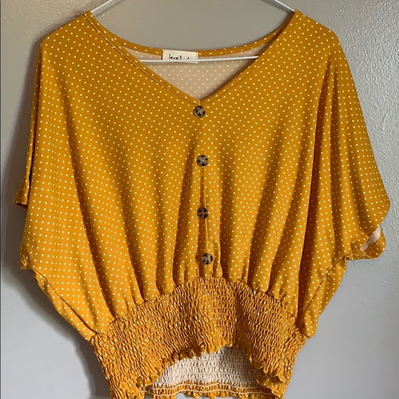 Polka dot Crop Top - Picture 2 of 8